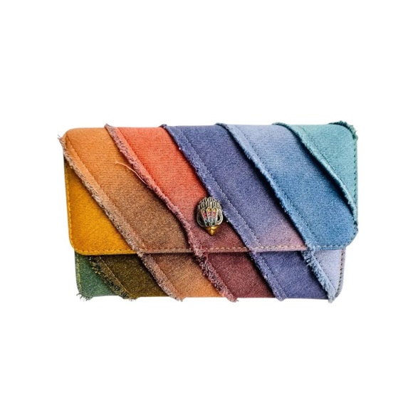 ✨Kurt Geiger Rainbow Denim Kensington Crossbody - Picture 1 of 6